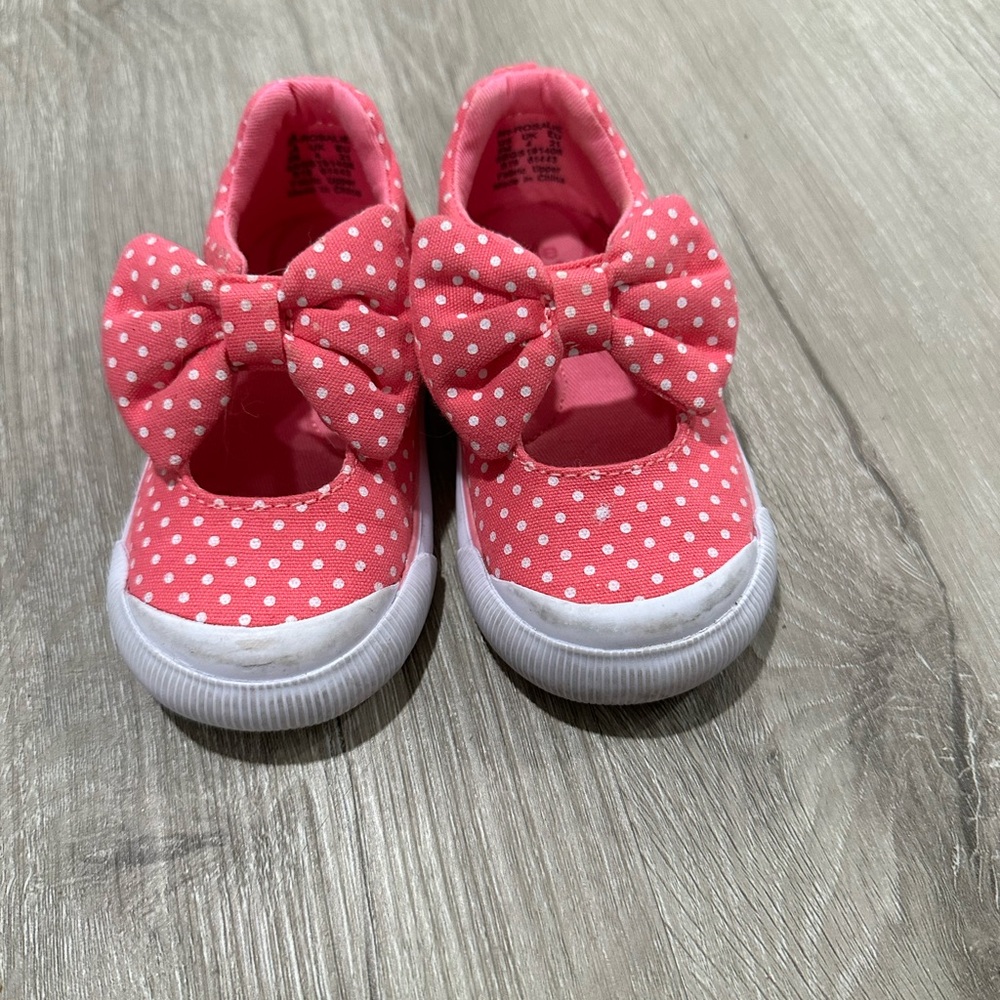 Stride rite pink shoes size 5